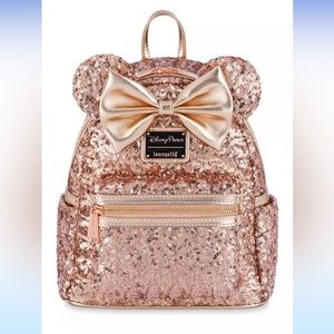 Rose Gold Loungefly 💖